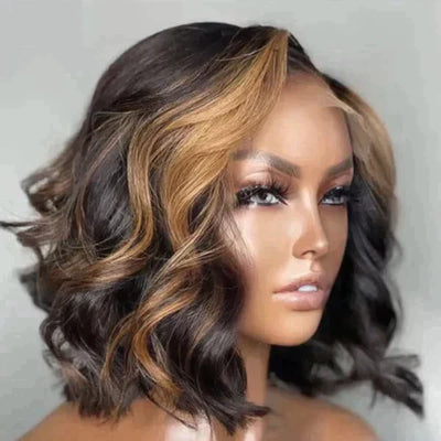 Lunar Luxe™ - Loose Wave Mix Blonde Color 5X5 Undetectable Lace Closure Wig